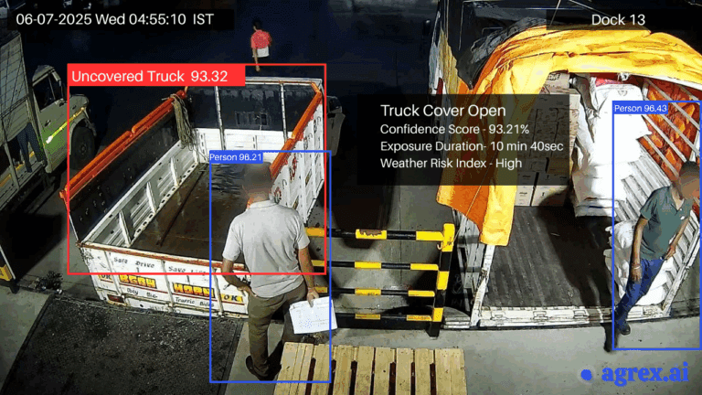 truck uncovered