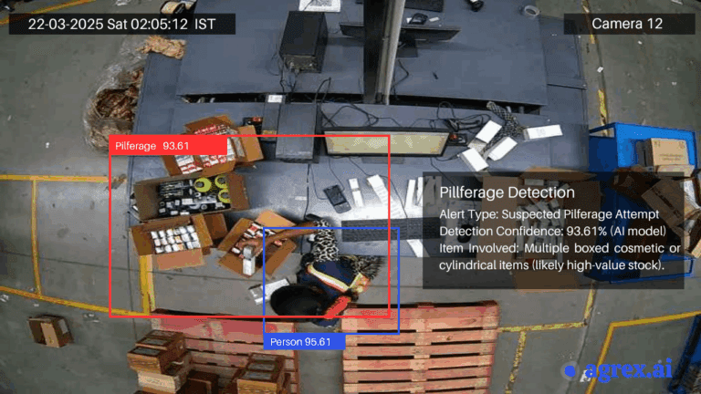 pilferage in warehouse video analytics