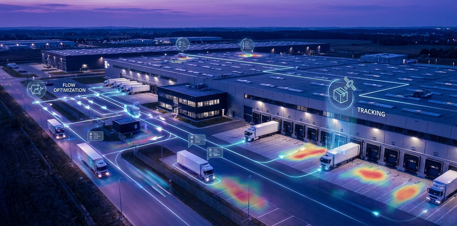 Logistics video analytics India dashboard for multi-warehouse 3PL operations