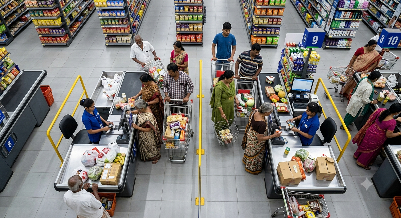 multi-store queue analytics dashboard India