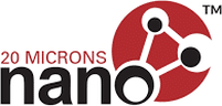 20 Microns logo