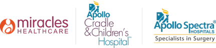 Miracles Healthcare and Apollo Spectra logo